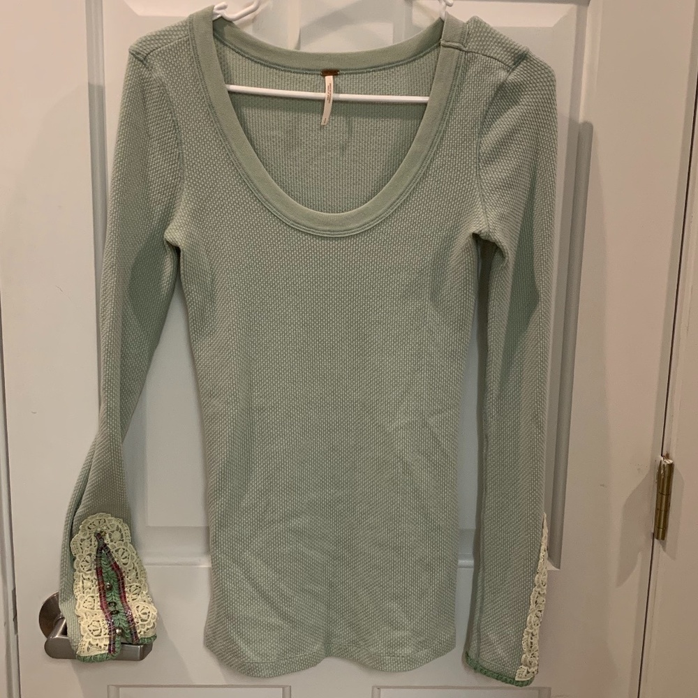 Free People Long Sleeve Shirt Size Small